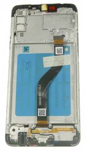 LCD+Touch screen Samsung A207 A20s juodas (black) originalas 